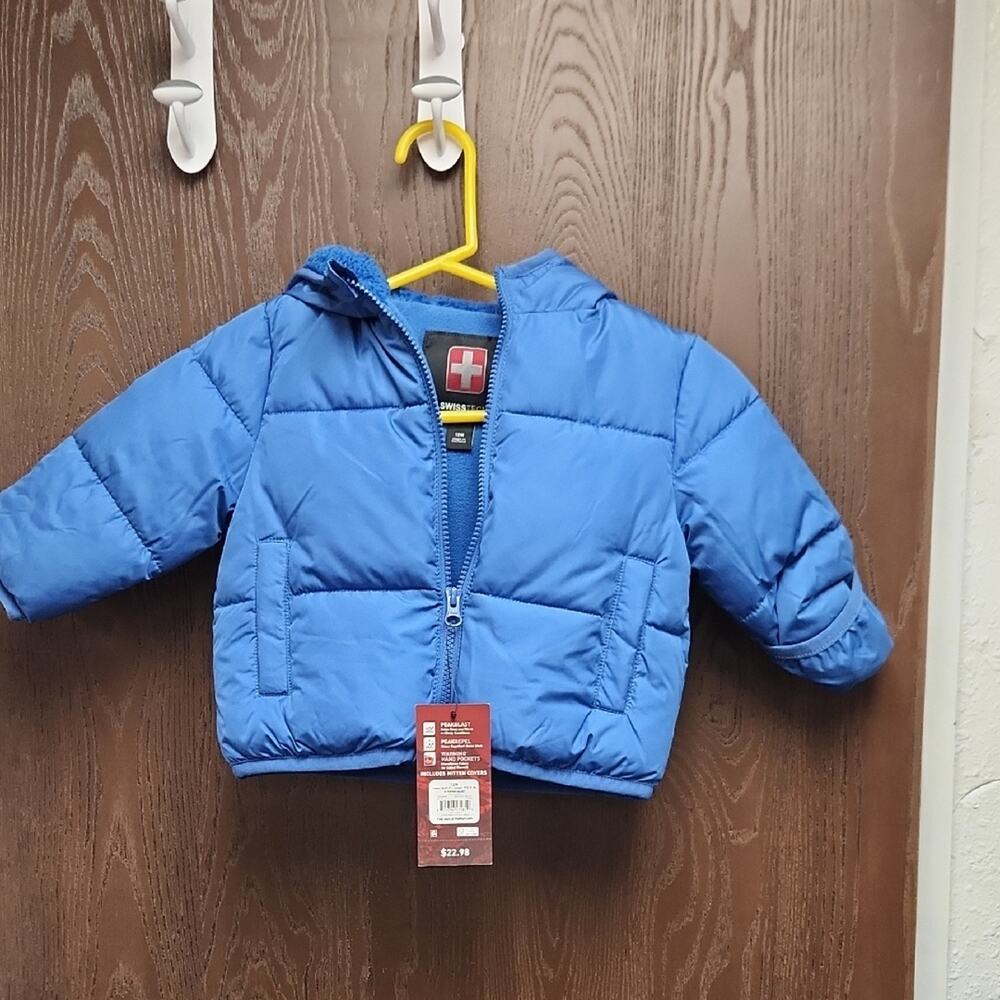 Swiss Tech Blue Kids Raincoat